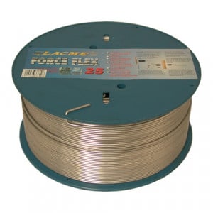 Conducteur en alliage d'aluminium FORCEFLEX 25, 400M Bobine Lacmé
