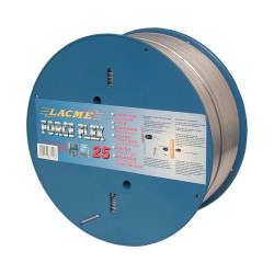 Conducteur en alliage d'aluminium FORCEFLEX 25, 400M Bobine Lacmé