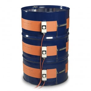 Chauffage de fûts en silicone Kuhlmann pour fût 25L - Contrôleur analogique (0-120ºC) - 230V - 300 W - 800 x 115 mm