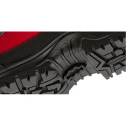 Chaussures de protection scie à chaîne classe 3 (28m/s) Infinity boot red, Solidur