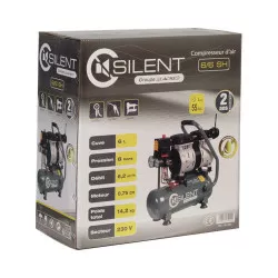 Compresseur d'air monoblocs Silent 6/6SH Mono Lacmé