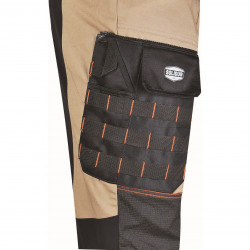 Pantalon Handy Beige longueur -7cm Solidur
