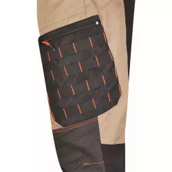 Pantalon Handy Beige longueur +7cm Solidur