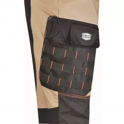 Pantalon Handy Beige longueur +7cm Solidur
