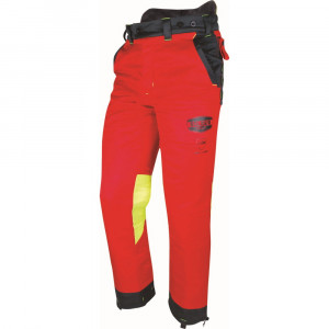 Pantalon Authentic CL1 type A rouge Solidur