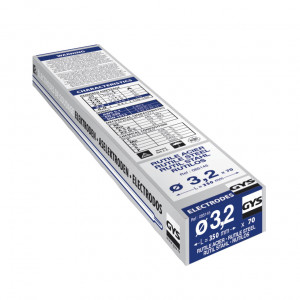 70 électrodes rutiles acier GYS - Ø 3,2 mm - Longueur 350 mm