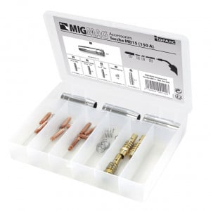 Coffret torche MB15 GYS (MIG/MAG 150 A)
