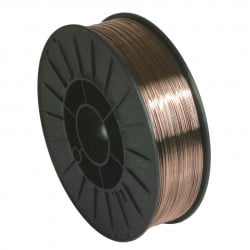 Fil Mag Acier Ø 0,8 mm GYS - Bobine plastique S200 - 5 kg - ER70S-6 / G3Si1
