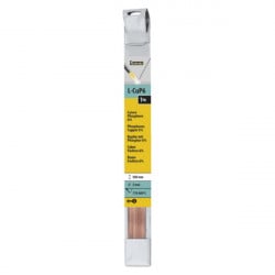 Baguettes cuivre phosphore 6 %  GYS - Ø 2 mm - Long. 500 mm - 1 kg
