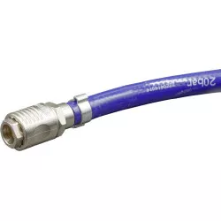 Tuyau d'air comprimé PVC armé, 25m de longueur et 8x14mm de diamètre Lacmé