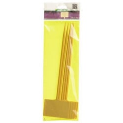 Etiquettes en T à planter en PVC - 34 cm - lot de 5