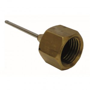 Aiguille porte manomètre Netafim laiton 1/4" Femelle