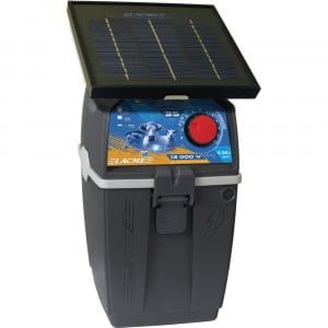 Électrificateur solaire 3 Watt avec accumulateur 18 Ah LACME Secur 35
