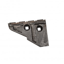 Nez de contre-sep gauche carbure et recharg. Kuhn Huard, ep. 14 mm, larg. 110 mm, long. 155 mm 279139