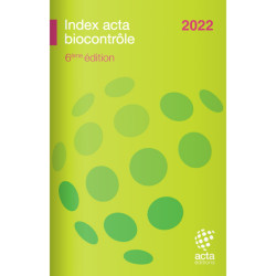 Index Acta biocontrôle 2022 - 6ème édition