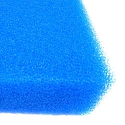 Mousse filtrante Ubbink pour tout filtres - bleu, 20 ppi - H5 x 50 x 50 cm