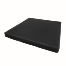 Mousse filtrante Ubbink pour tous filtres - noire, 10 ppi - H5 x 50 x 50 cm