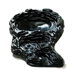 Standard Midi coude gauche Ubbink - PE, noir - H15 x 65 x 85 cm