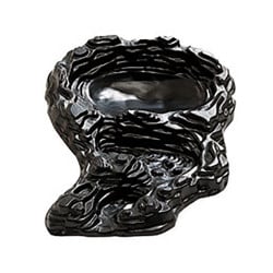 Standard Midi coude droit Ubbink -PE, noir - H15 x 65 x 85 cm