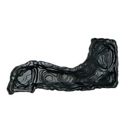 Standard Macro cours d'eau Ubbink -PE, noir - H15 x 81 x 168 cm