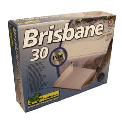 Lame d'eau Brisbane 30 Ubbink - Inox 304 - H6 x 30 x 25 cm
