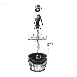 Jeu d'eau Newcastle Ubbink