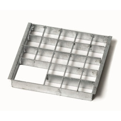 Insert pour grilles métalliques galvanisées - 20 x 20 cm Ubbink