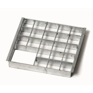Insert pour grilles métalliques galvanisées - 20 x 20 cm Ubbink