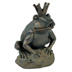 Gargouille Reine grenouille Ubbink - H27 x 19 x 20 cm