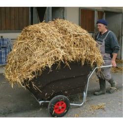Brouette basculante pour le fumier 600 L La Buvette