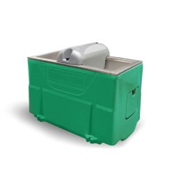 Abreuvoir double avec cuve inox MICHIGAN DUO La Buvette
