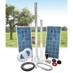 Kit de pompage solaire SOLAR-FLOW  FIL DU SOLEIL 24 V La Buvette