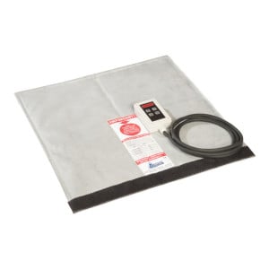 Couverture chauffante Kuhlmann avec régulateur numérique réglable (0-120°) - 230V - 430W - 600 x 600 mm