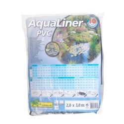 AquaLiner® Ubbink - bâche pour bassin - PVC, préemballé, plié, épaisseur 0,5mm - 2 x 3 m