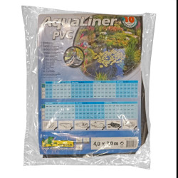 AquaLiner® Ubbink - bâche pour bassin - PVC, préemballé, plié, épaisseur 1,0mm - 4 x 3 m