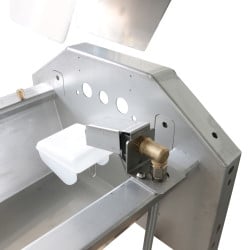 Abreuvoir compact en inox à grande vidange pour vaches laitières GV 110 La Buvette
