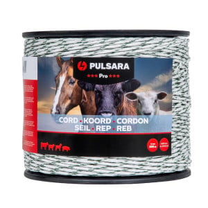 Cordon Pro blanc 6 mm Pulsara
