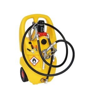 Réservoir Emilcaddy 55 L Gasoil - pompe 12V (40 l/min), pistolet manuel avec tuyau 3 m