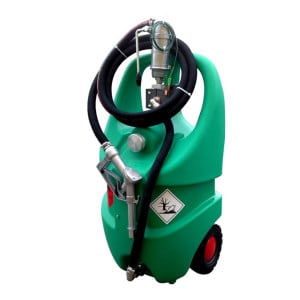 Réservoir Emilcaddy 55 L Essence, normes ADR - pompe manuelle à piston, pistolet manuel avec tuyau 3 m