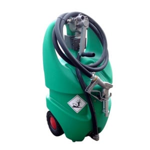 Réservoir Emilcaddy 55 L Essence, normes ADR - pompe manuelle rotative, pistolet manuel avec tuyau 3 m