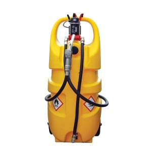 Réservoir Emilcaddy 110 L Gasoil - pompe 12V (40 l/min), pistolet manuel avec tuyau 3 m
