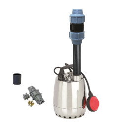 Kit pompe + accessoires KGXRM9SAV-10M Calpeda de dépannage pour eaux claires ou légèrement chargées