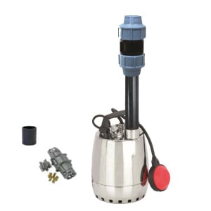 Kit pompe + accessoires KGXRM9SAV-20M Calpeda de dépannage pour eaux claires ou légèrement chargées