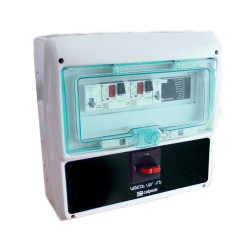 Coffret de commande et de protection V2RM-FB 6310 Calpeda pour 2 pompes de relevage, monophasé 230V