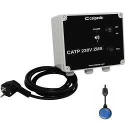 Coffret protection Calpeda - 1 pompe avec alarme + pile 9V - 1 disjoncteur ZMS1016, 10-16A - FF280010583B