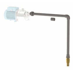 Kit d'aspiration rigide Calpeda - PVC - Ø 2"1/2 x Ø 75