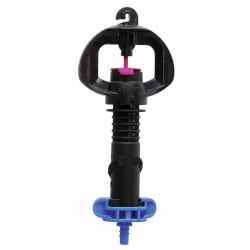 Micro-asperseur SUPERNET NETAFIM 40 l/h tête en haut longue portée