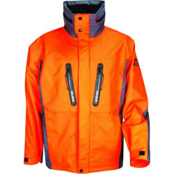 Veste de pluie H2O orange, Solidur