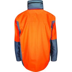 Veste de pluie H2O orange, Solidur
