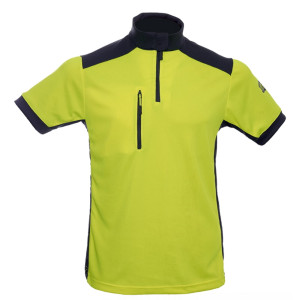 Tee-shirt manche courte anti UV jaune, Solidur